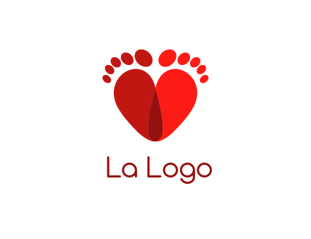 heart logo design creator