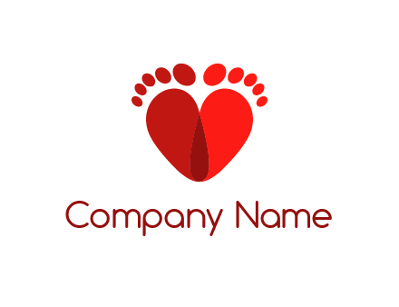 heart logo design creator