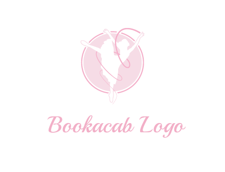 dancing ballerina logo