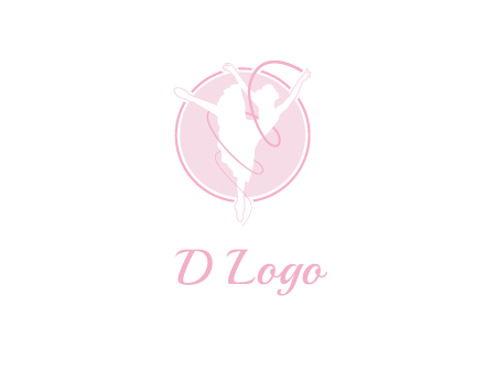 dancing ballerina logo