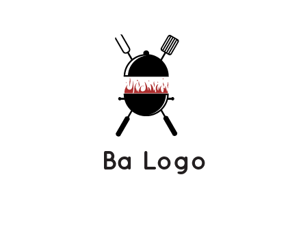 BBQ grill icon