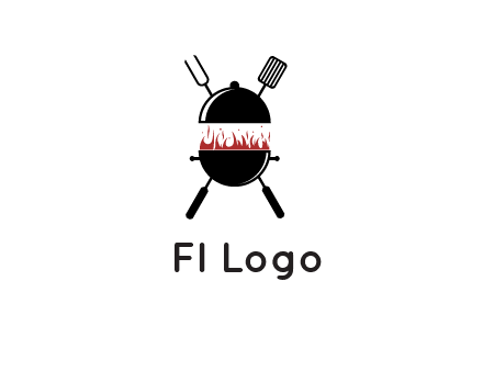 BBQ grill icon