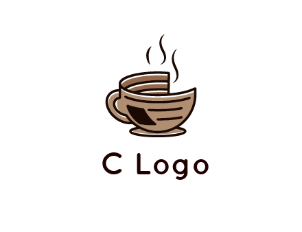 Printed mug Logo Design