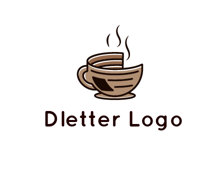 Printed mug Logo Design