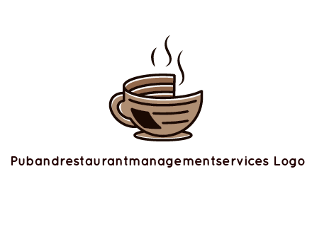 Printed mug Logo Design