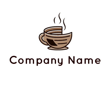 Printed mug Logo Design