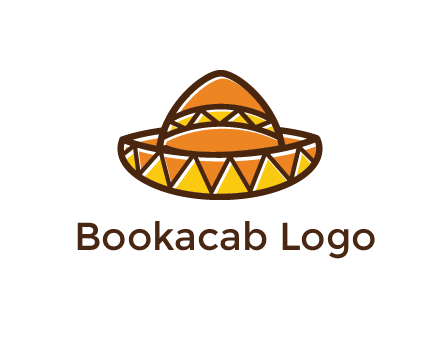 abstract polygonal Mexican hat