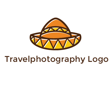 abstract polygonal Mexican hat