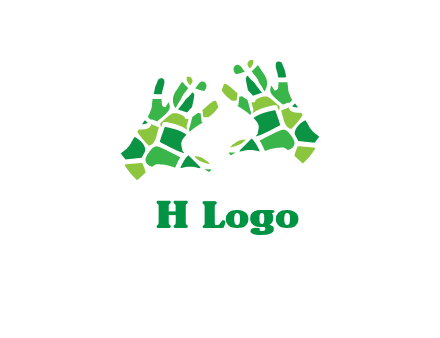 mosaic hands logo