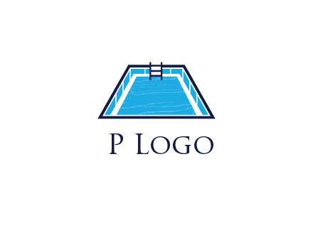 swimming pool with ladder