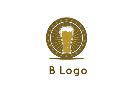 local town pub logo design