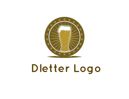 local town pub logo design