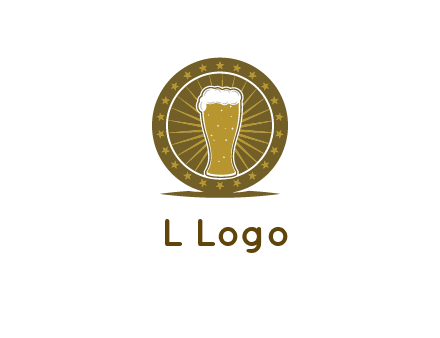 local town pub logo design