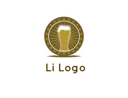 local town pub logo design