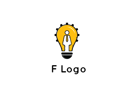 people icon in light bulb