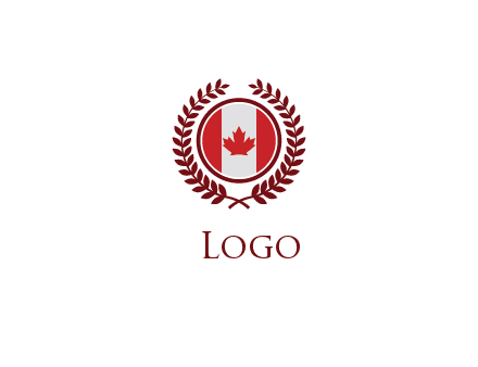 canada leaf logo png