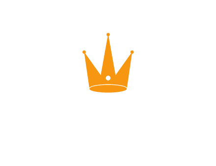 simple crown with circle