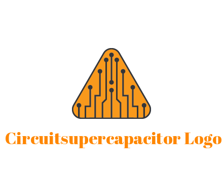 circuit lines in triangle