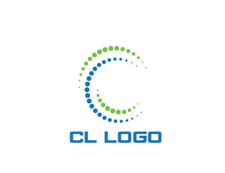 circles spiraling in circle medical logo