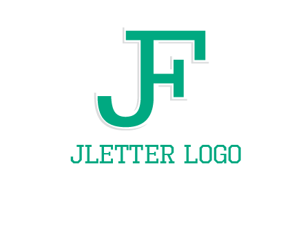 letter F forming from letter J