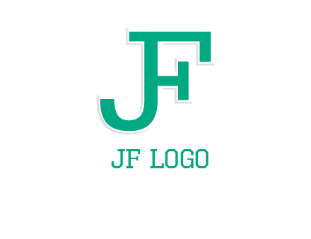 letter F forming from letter J