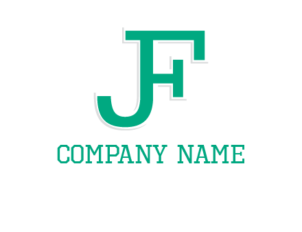 letter F forming from letter J