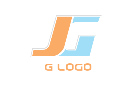 letter J overlapping letter G