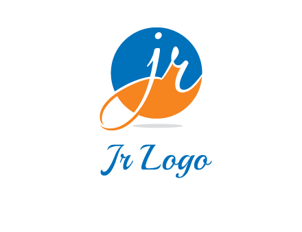letter j and r inside the circle logo