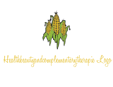 corn on cobs agriculture graphic