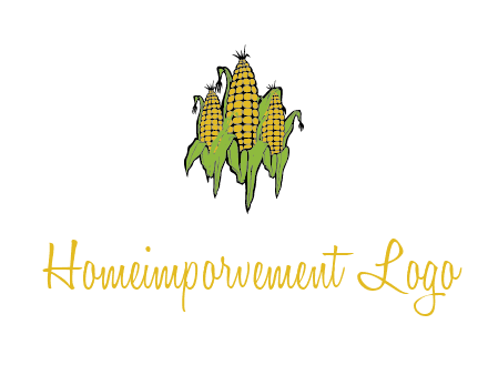 corn on cobs agriculture graphic