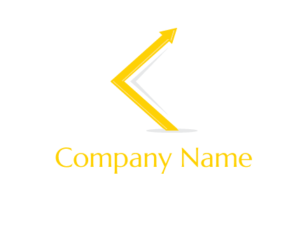letter c made of arrow logo