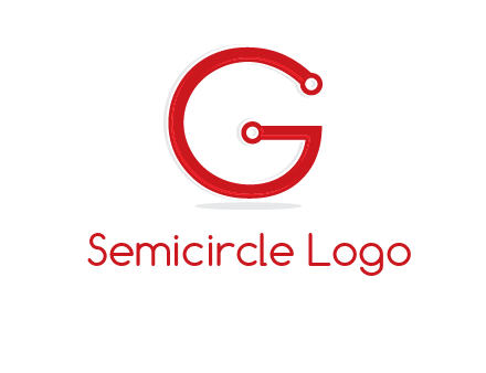 technology cables forming letter g logo