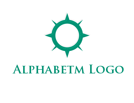 letterr O is present inside a compass logo