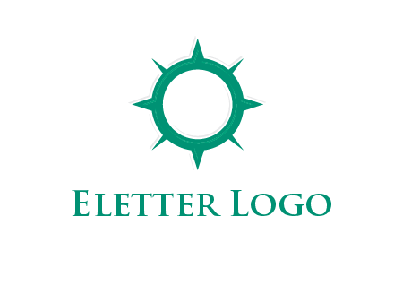 letterr O is present inside a compass logo