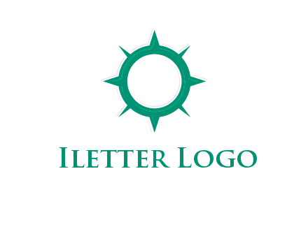 letterr O is present inside a compass logo