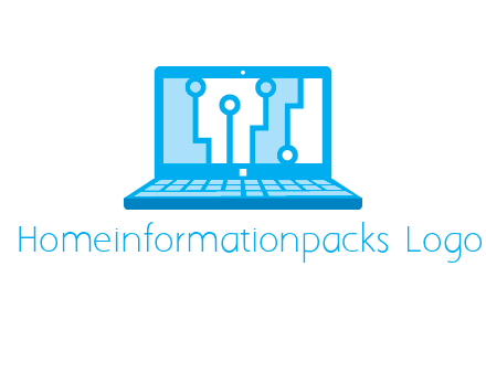 technology cables inside the laptop icon