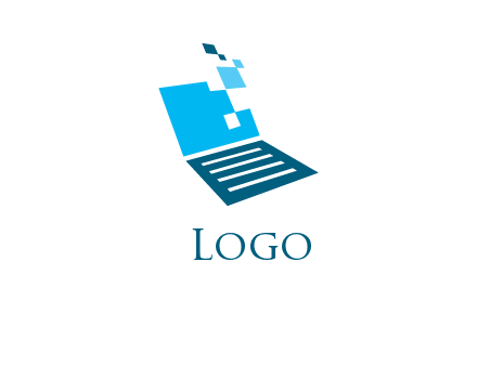 computer service company logo