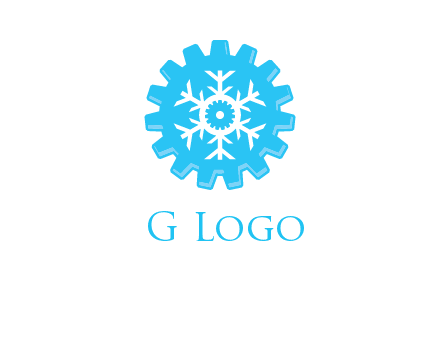 snowflake gear logo