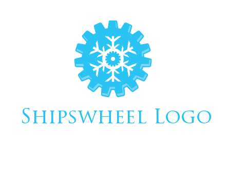 snowflake gear logo