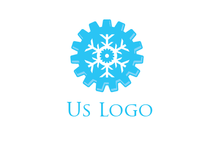 snowflake gear logo