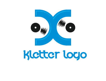 Letter X and music disc logo