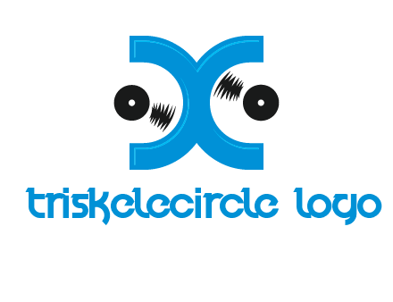 Letter X and music disc logo