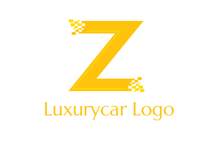 digital letter Z logo