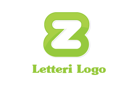 letter Z and number eight logo