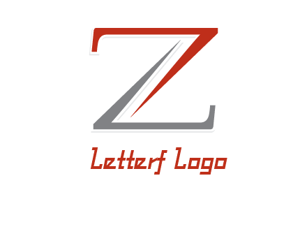 lines forming letter Z