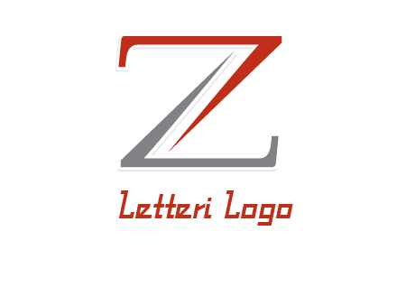 lines forming letter Z