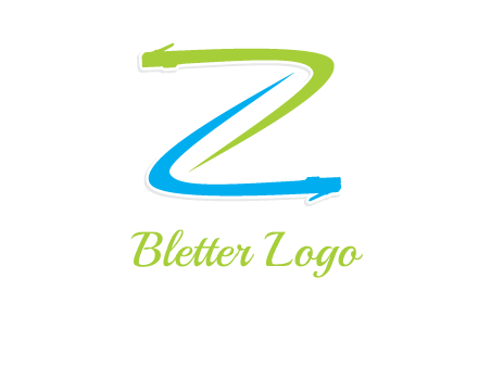 network wire letter Z logo