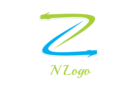 network wire letter Z logo