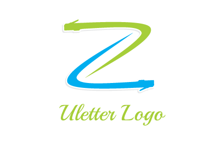 network wire letter Z logo