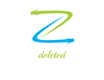 network wire letter Z logo